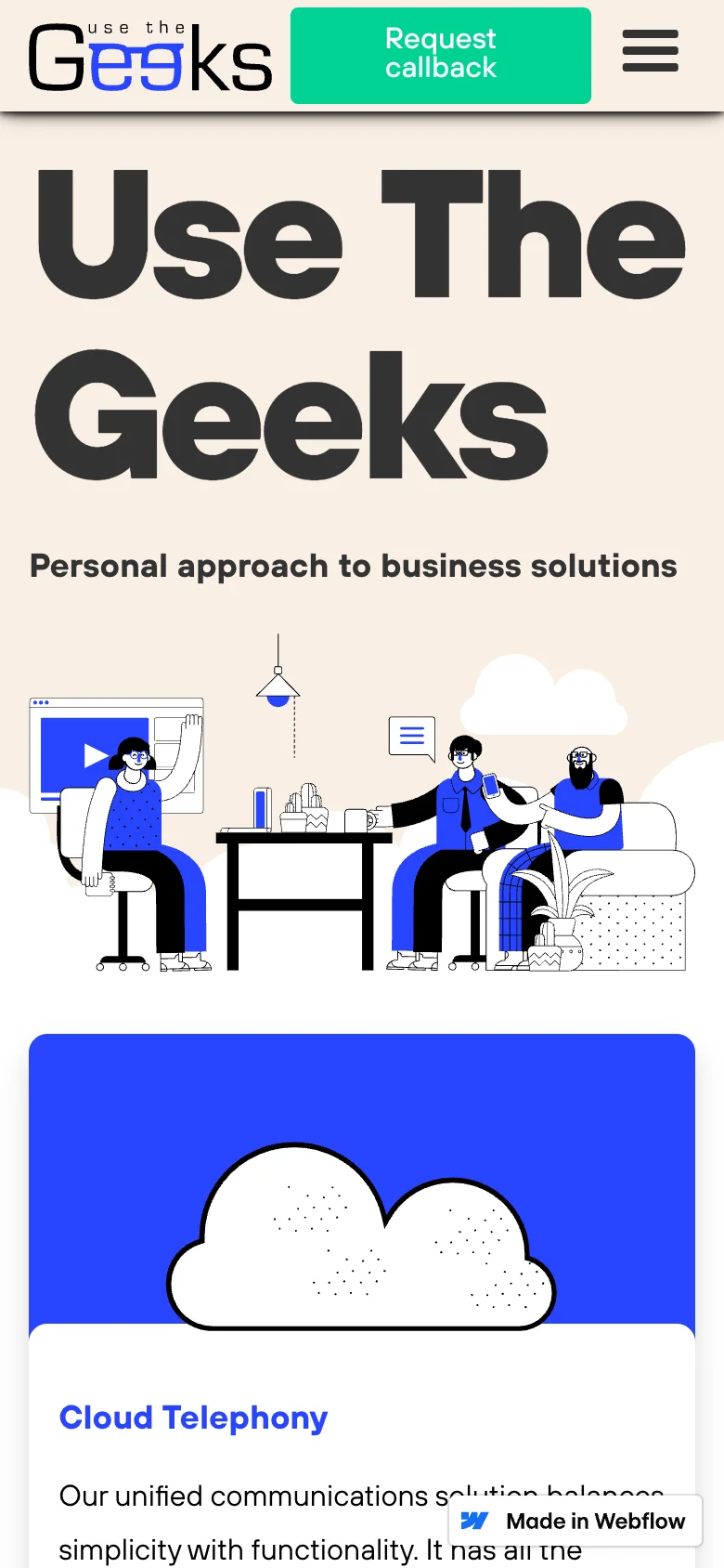 Use the Geeks
